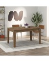 Tavolo allungabile Tolmen 140x80 colore noce hitit