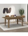 Tavolo allungabile Tolmen 140x80 colore noce hitit