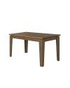 Tavolo allungabile Tolmen 140x80 colore noce hitit