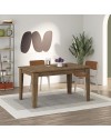 Tavolo allungabile Megaron 120x80 cm colore hitit