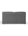 Divano 3 posti Alenda tessuto Penelope22 colore grigio cenere 211x98x92h