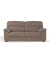 Divano 3 posti Alenda tessuto Roma10 colore tortora 211x98x92H