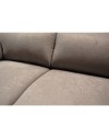 Divano 3 posti Alenda tessuto Roma10 colore tortora 211x98x92H