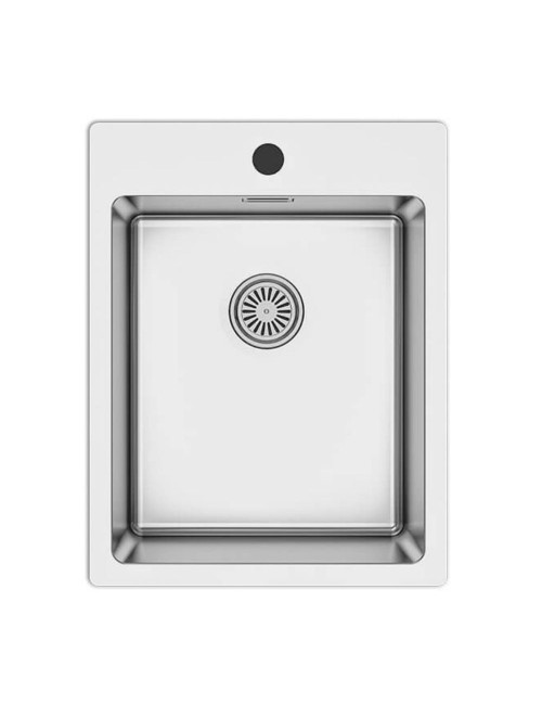 Lavello incasso cucina acciaio 39x50.5x20H una vasca SA349 Samet