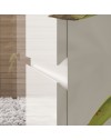 Mobile bagno sospeso bianco laccato Londres 2 cassetti 100x45x59H