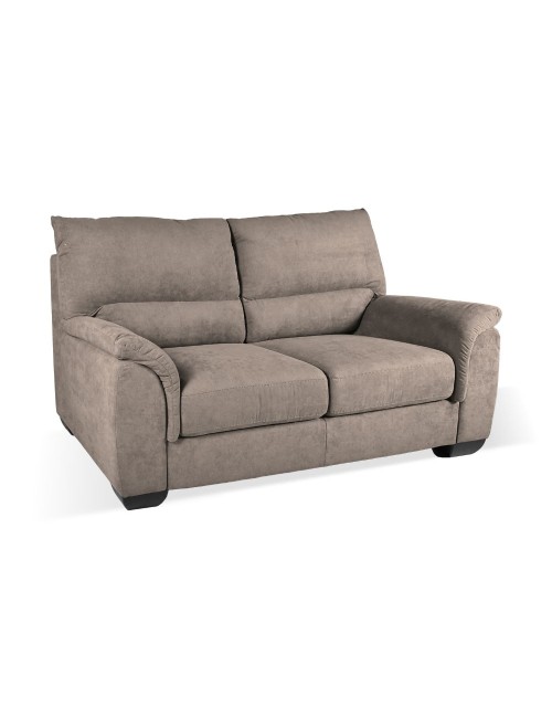 Divano 2 posti Atene in tessuto Easy Clean 158x90x100h colore tortora