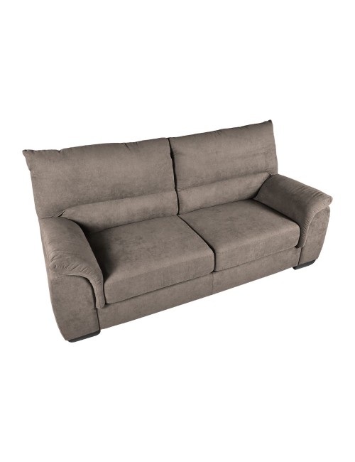 Divano 2 posti Atene in tessuto Easy Clean 158x90x100h colore tortora