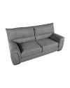 Divano 2 posti Atene in tessuto Easy Clean 158x90x100h colore grigio