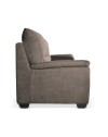 Divano 3 posti Atene in tessuto Easy Clean 198x90x100h colore tortora
