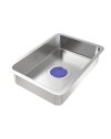 Lavello cucina da incasso una vasca 74x45x20H inox spazzolato SA3541 con accessori
