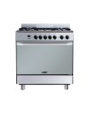 Cucina a gas Samet Stromboli 80x55 con forno e grill elettrici – Inox Classe A