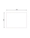 Lavello cucina da appoggio 80x60 una vasca con gocciolatoio destro inox SA30DX