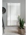 Specchio da parete Glasgow con ante laterali richiudibili 45x2x160H