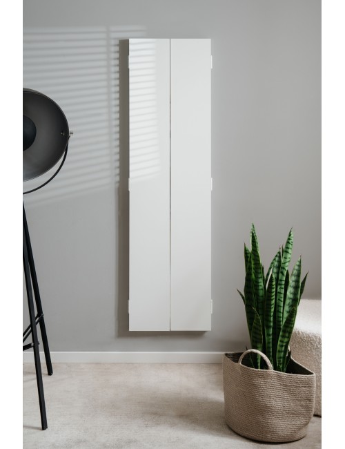 Specchio da parete Glasgow con ante laterali richiudibili 45x2x160H