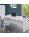 Scrivania per ufficio 160x80x74H bianco frassinato Ibisco – Made in Italy