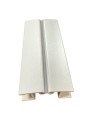 Profilo angolare in PVC PBDA-10 rivestito in alluminio