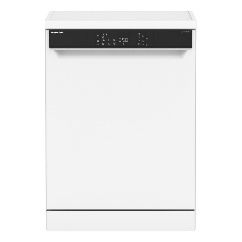 Lavastoviglie 13 coperti Sharp QWNA1EF47DW1 libera installazione bianco classe D