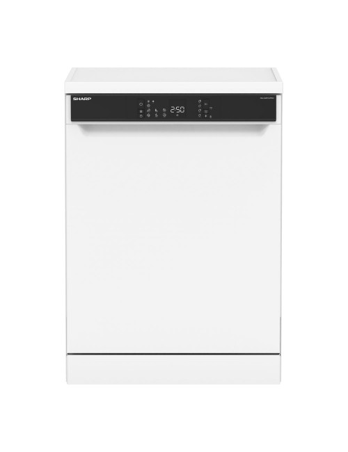Lavastoviglie 13 coperti Sharp QWNA1EF47DW1 libera installazione bianco classe D