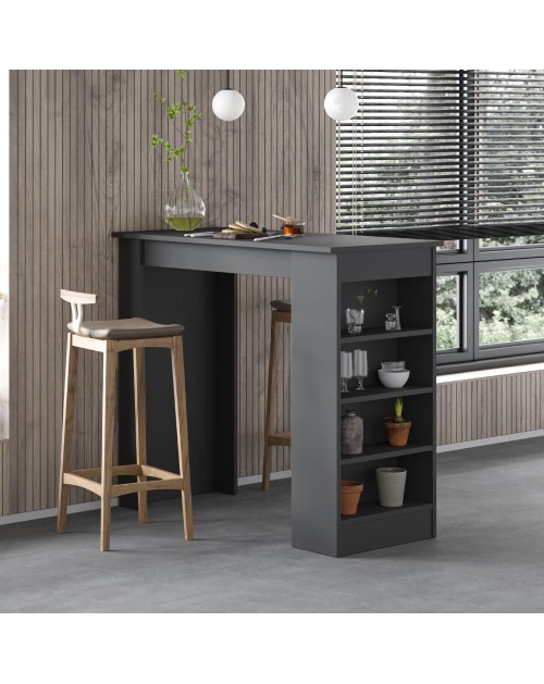 Penisola da cucina Swallow colore antracite