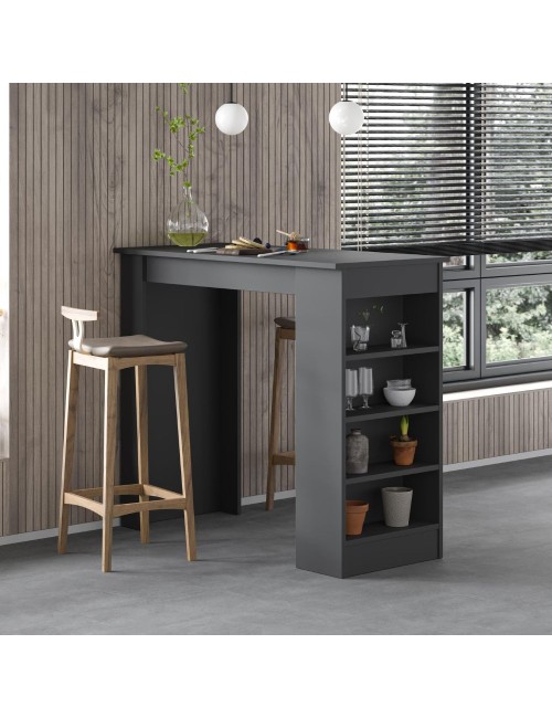 Penisola da cucina Swallow colore antracite