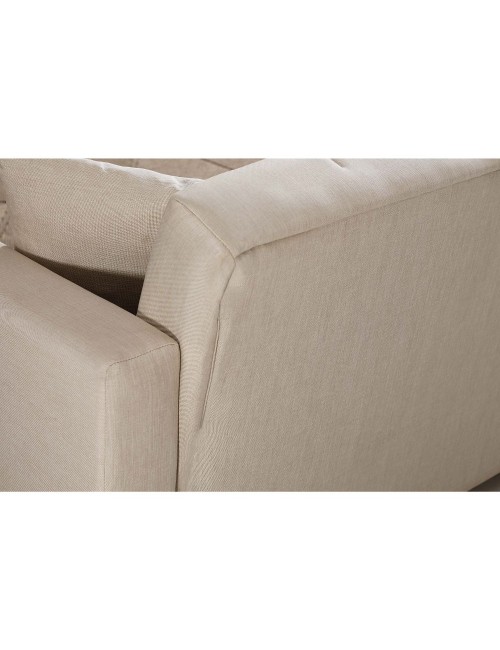 Divano letto Moon con contenitore colore Crema 213x81x83H