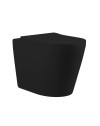 WC a pavimento nero opaco YJ-3380MB senza brida 36x56x40