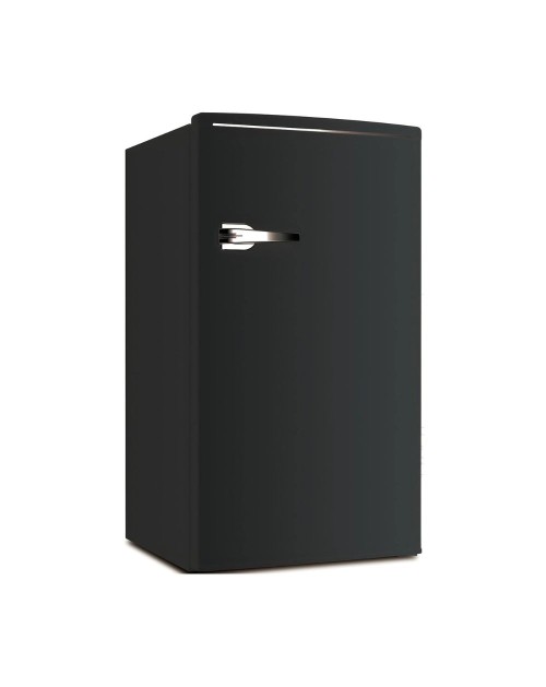Frigorifero sottotavolo Daya VFTV90B vintage 85 lt defrost nero classe E