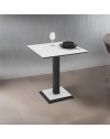 Tavolo Quadrato Carvel bianco frassinato: Eleganza e Stile Distintivo per Ogni Spazio 68x68x75H