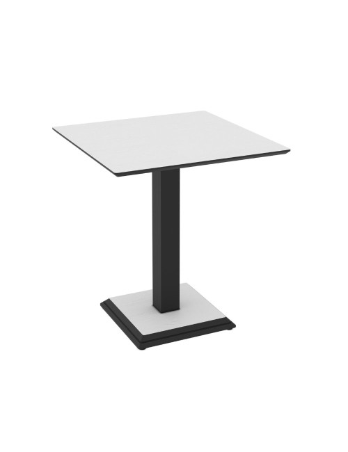 Tavolo Quadrato Carvel bianco frassinato: Eleganza e Stile Distintivo per Ogni Spazio 68x68x75H