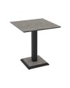 Tavolo Quadrato Carvel grigio cemento: Eleganza e Stile Distintivo per Ogni Spazio 68x68x75H