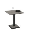 Tavolo Quadrato Carvel grigio cemento: Eleganza e Stile Distintivo per Ogni Spazio 68x68x75H