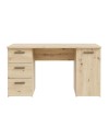 Scrivania Domitilla rovere con 3 cassetti e un’anta 138x60x75
