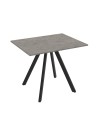 Tavolo rettangolare Fisso grigio cemento Lucas: Eleganza e Stile 90x70x75H