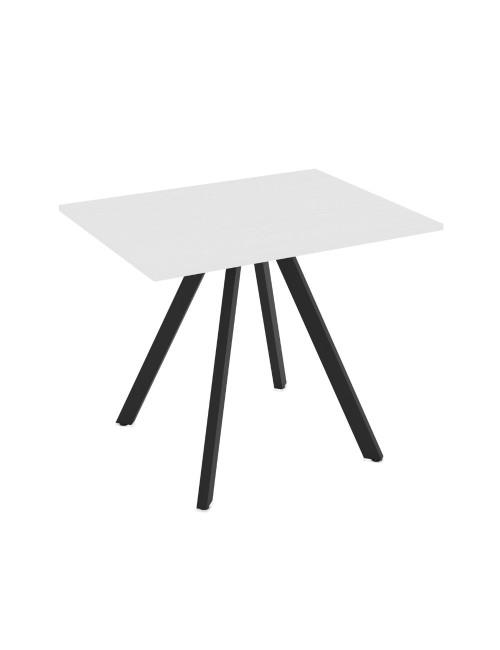 Tavolo rettangolare Fisso bianco frassinato Lucas: Eleganza e Stile 90x70x75H
