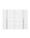 Armadio Callia con 2 ante scorrevoli e 2 battenti bianco 270x61x210