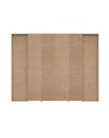 Armadio Callia con 2 ante scorrevoli e 2 battenti bianco 270x61x210