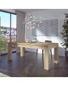 Tavolo allungabile 1475 rovere con allunga centrale 190x90x76H