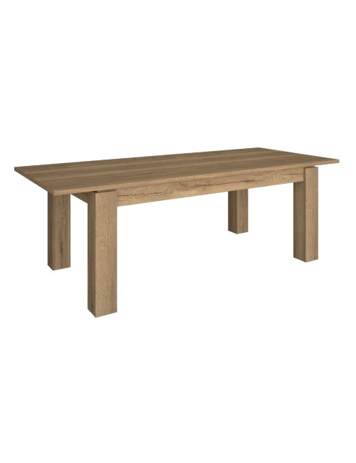 Tavolo Allungabile 1475 rovere con allunga centrale 190x90x76H