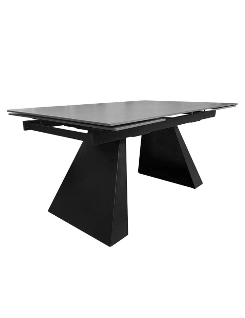 Tavolo Allungabile Ariel piano ceramica ossido 160x90x75h