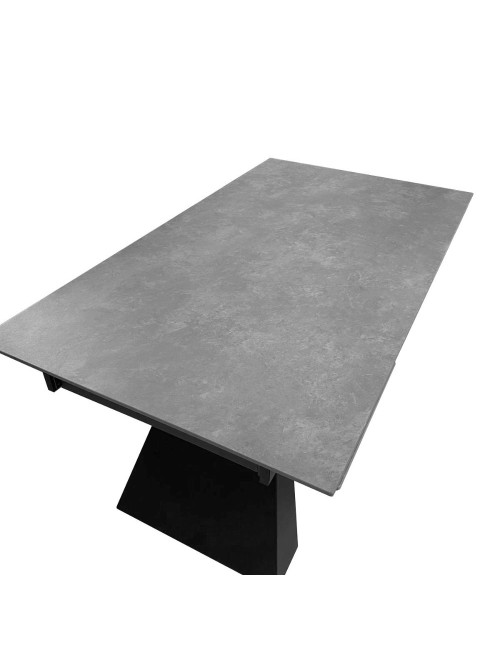 Tavolo Allungabile Ariel piano ceramica ossido 160x90x75h