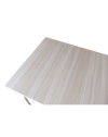 Tavolo pieghevole salvaspazio ESFB03 olmo con gambe in metallo cromo 120x80x76.5H