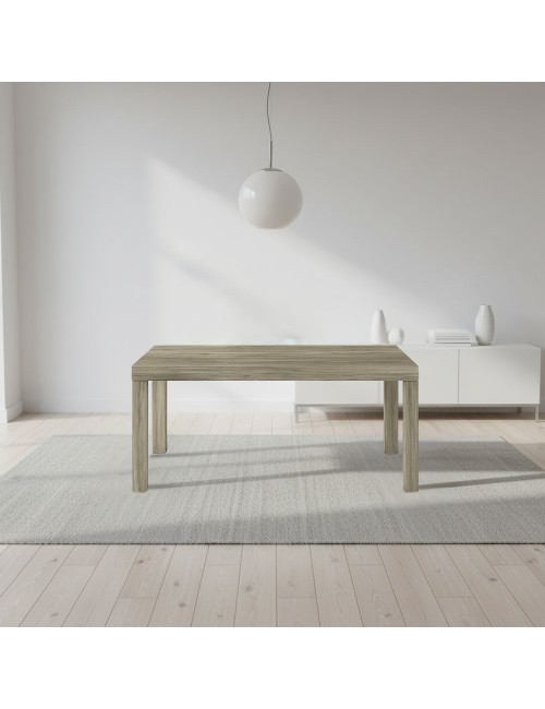 Tavolo allungabile Piana T07 IMAB larice grigio 140/215 cm con 2 allunghe