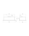 Gruppo cappa sottopensile 60 marrone Turboair GR04