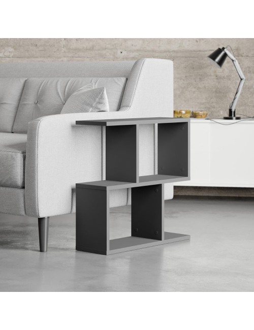 Tavolino da salotto antracite Homemania 60x19,5x60H – Design moderno e versatilità in un solo complemento d’arredo