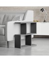 Tavolino da salotto antracite Homemania 60x19,5x60H – Design moderno e versatilità in un solo complemento d’arredo