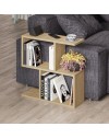 Tavolino da salotto rovere Homemania 60x19,5x60H – Design moderno e versatilità in un solo complemento d’arredo