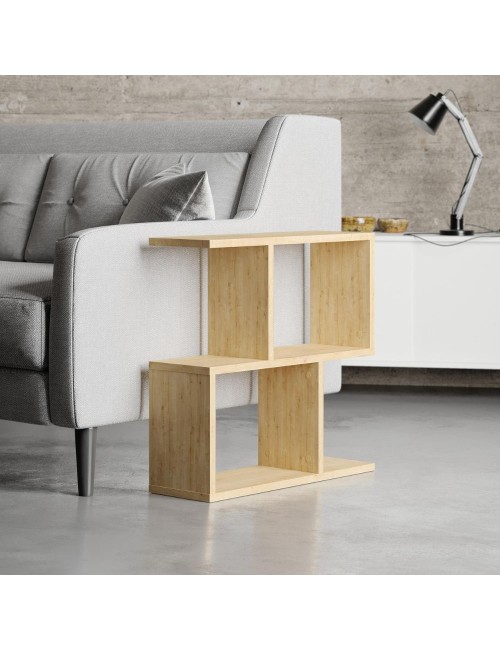 Tavolino da salotto rovere Homemania 60x19,5x60H – Design moderno e versatilità in un solo complemento d’arredo