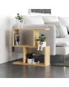 Tavolino da salotto rovere Homemania 60x19,5x60H – Design moderno e versatilità in un solo complemento d’arredo