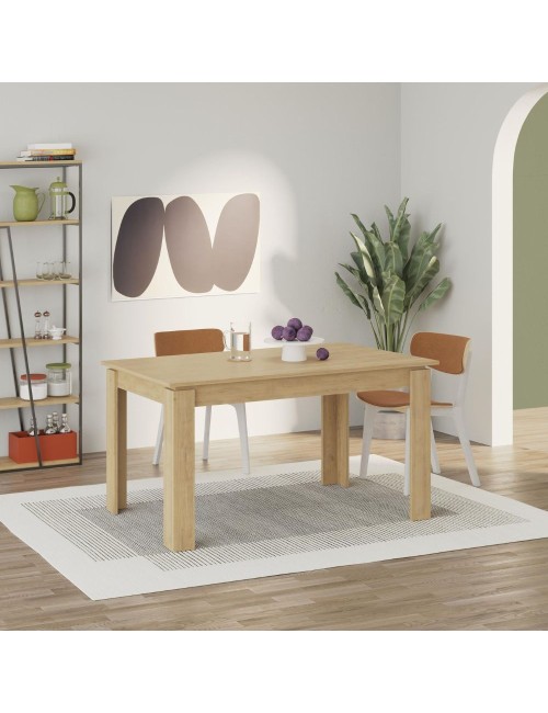 Tavolo allungabile Megaron 120x80 cm colore rovere
