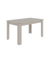 Tavolo allungabile Megaron 120x80 cm colore cashmere